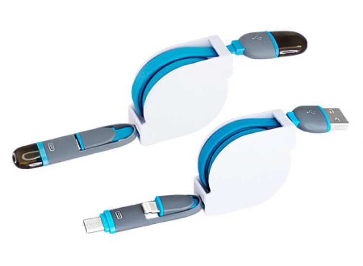 A42 - Connect Multicargador Retráctil