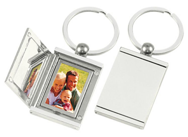 K17 - Llavero Metálico Porta-Foto