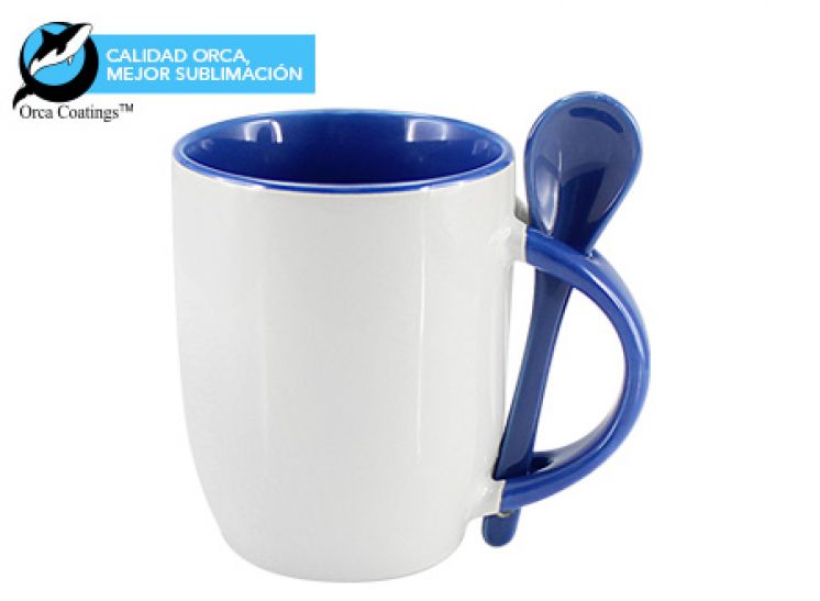 Y2 - Tazón Cerámico Sublimación con Cuchara