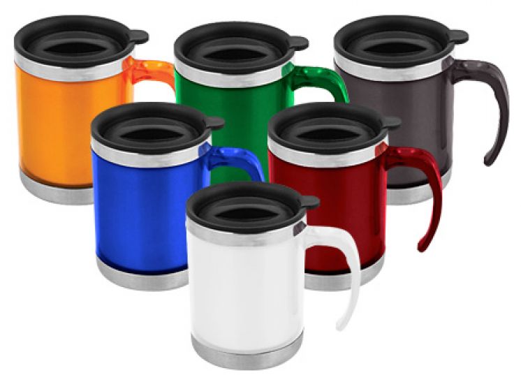 M6 - Mug de Acero Inoxidable 440cc